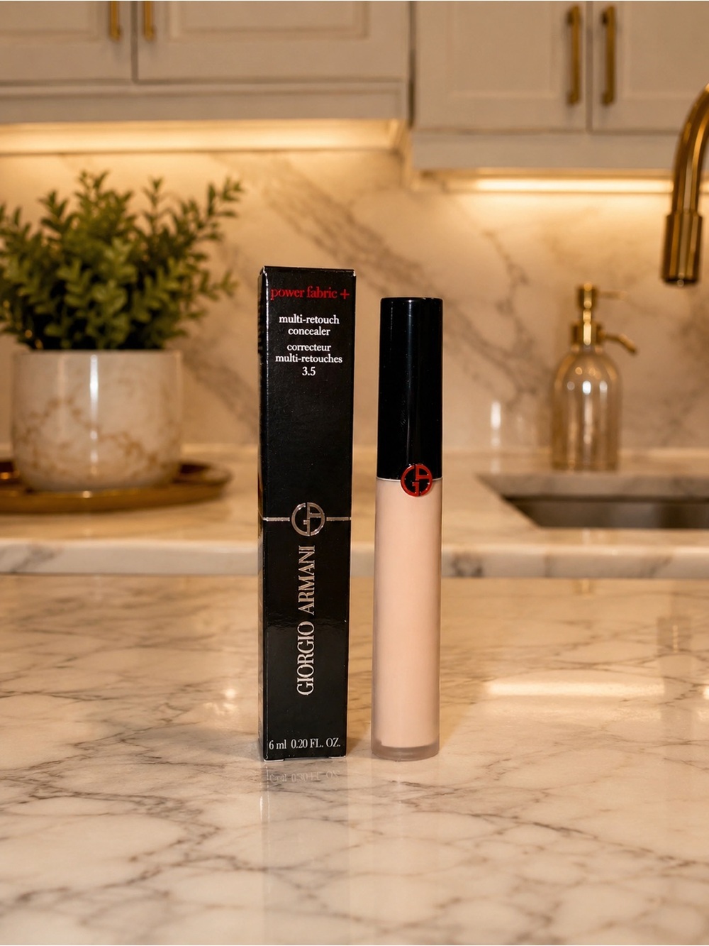 GIORGIO ARMANI Power Fabric+ Multi Retouch Concealer 3.5 6mL NEW